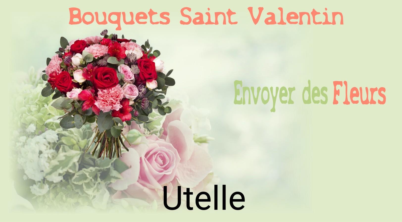 Roses de Saint-Valentin livrées à Utelle