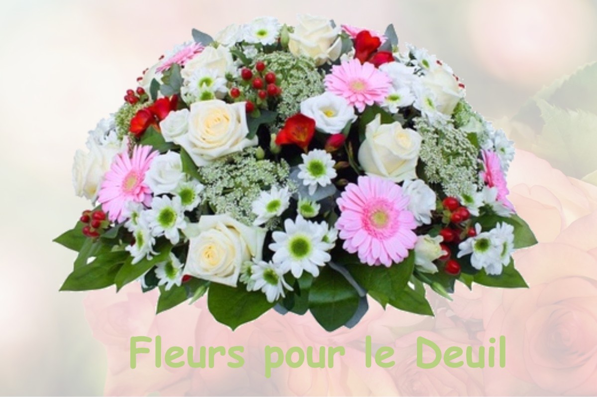 fleurs deuil UTELLE